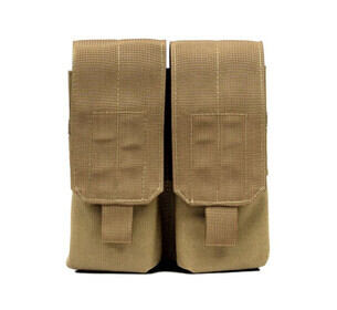 Double AR platform magazine pouch from Elite Survival Systems, coyote tan.